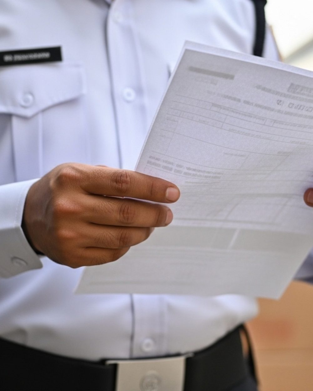 Inspecting Delivery Documents